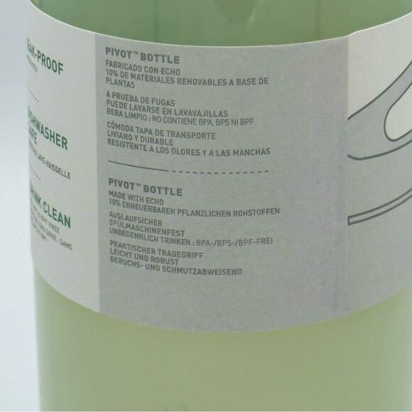 NEW- Light Green Camelbak 32 oz Screw Top Water Bottle - Picture 5 of 8